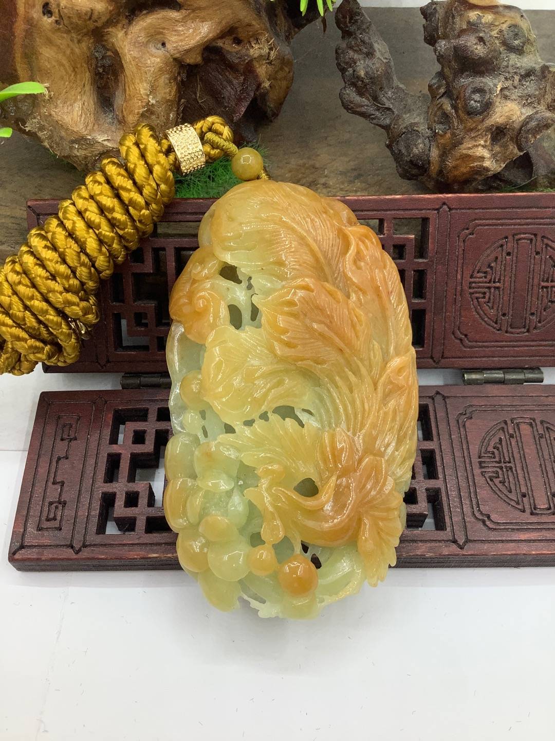 凤戏牡丹