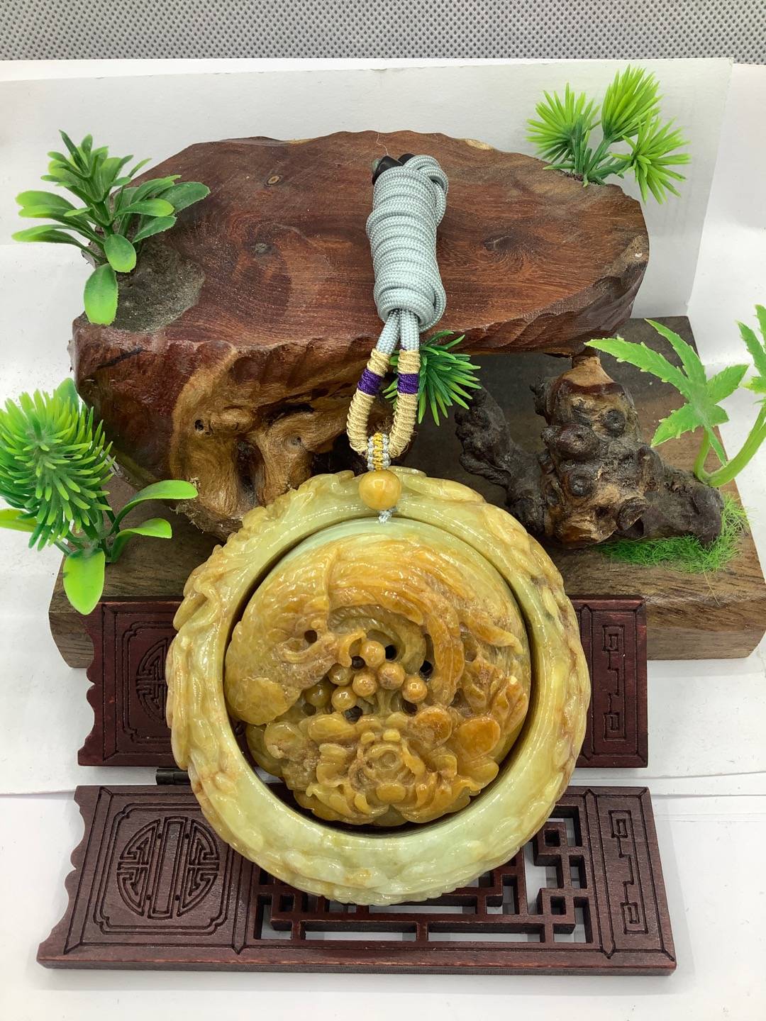 凤穿牡丹
