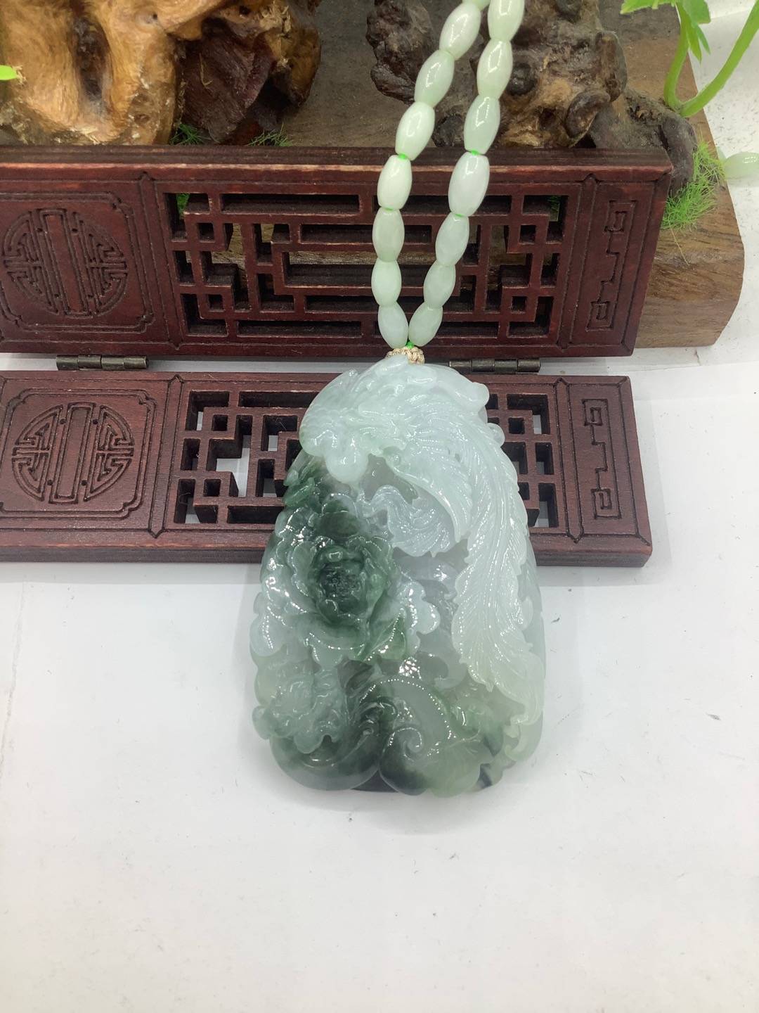 凤戏牡丹
