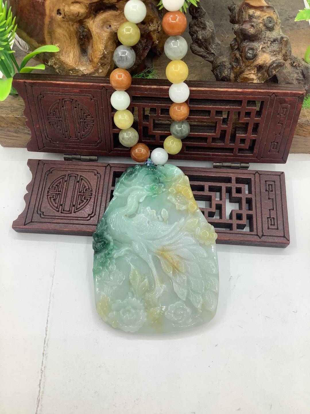 凤戏牡丹