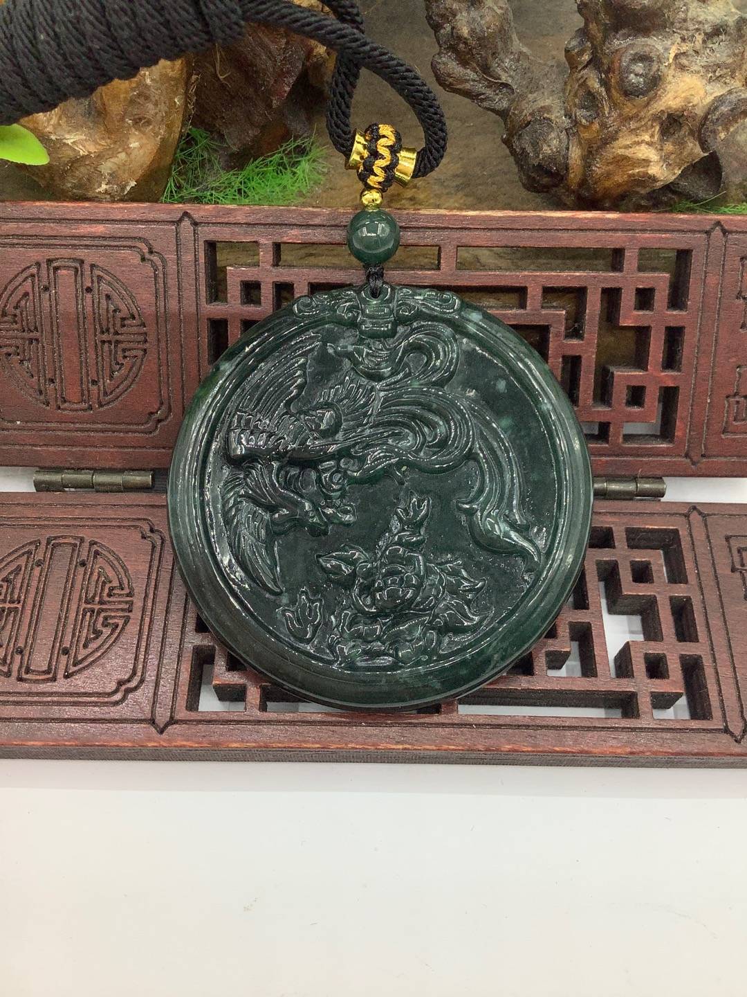 凤戏牡丹