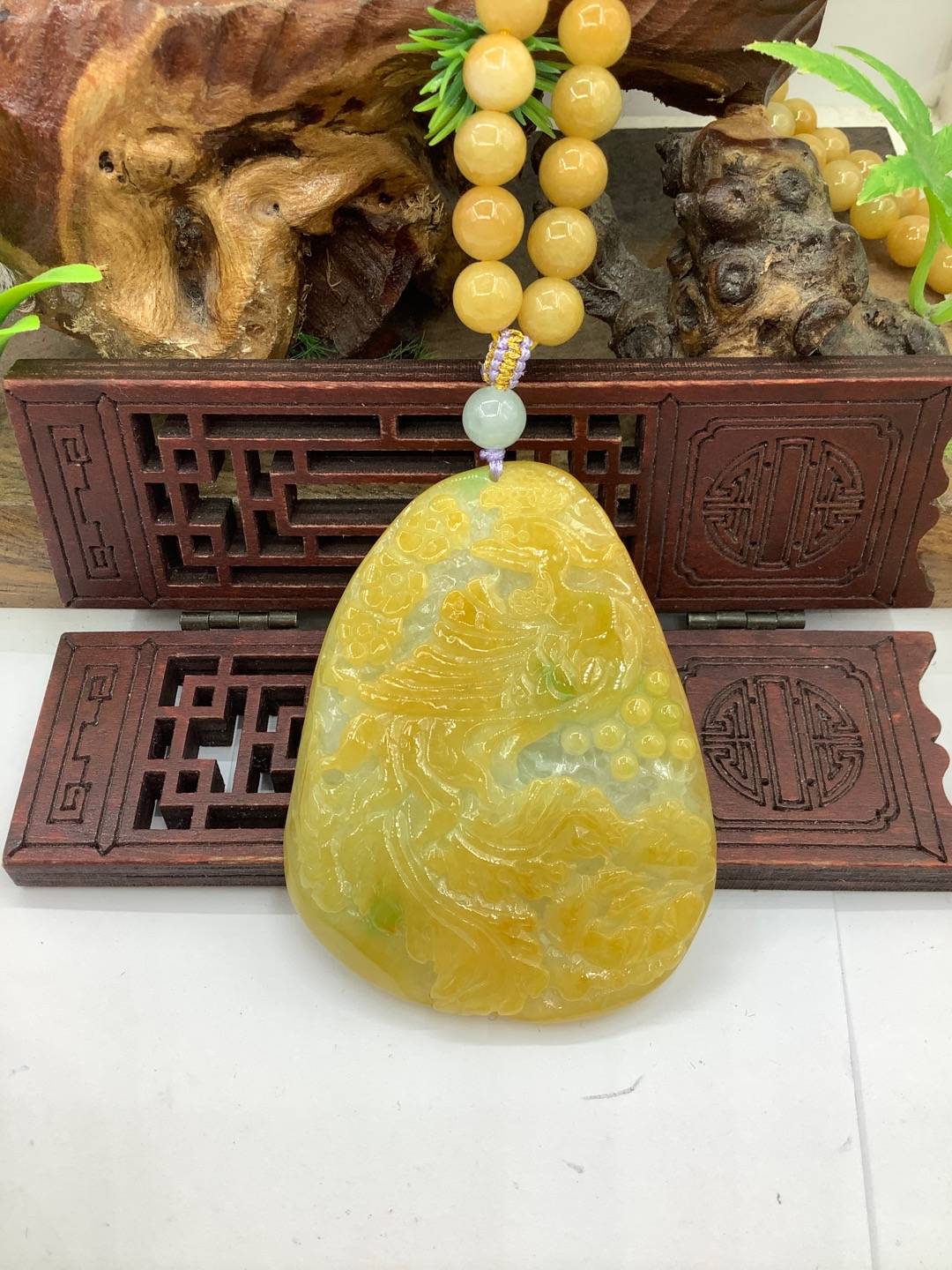 凤戏牡丹