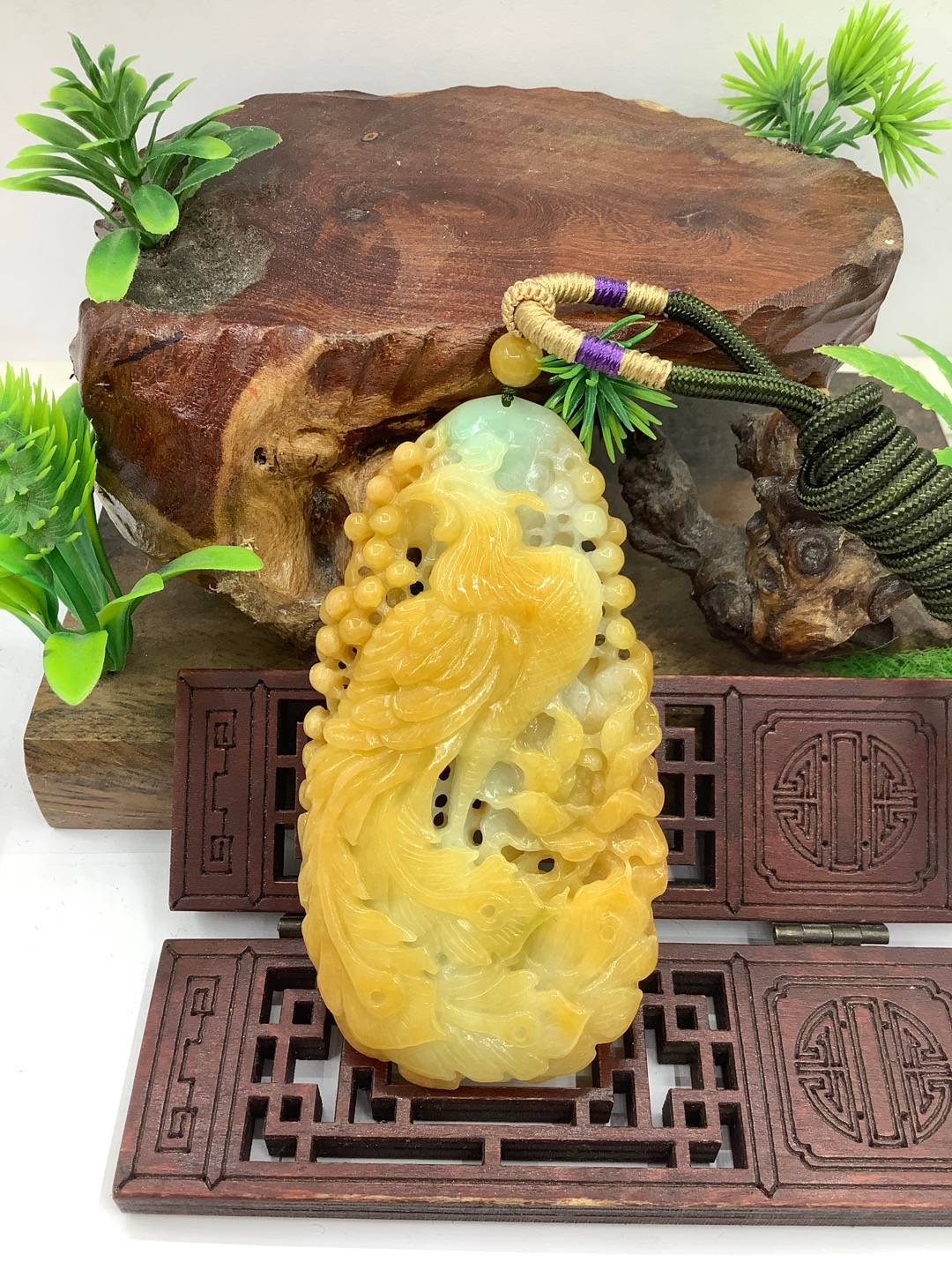 凤戏牡丹