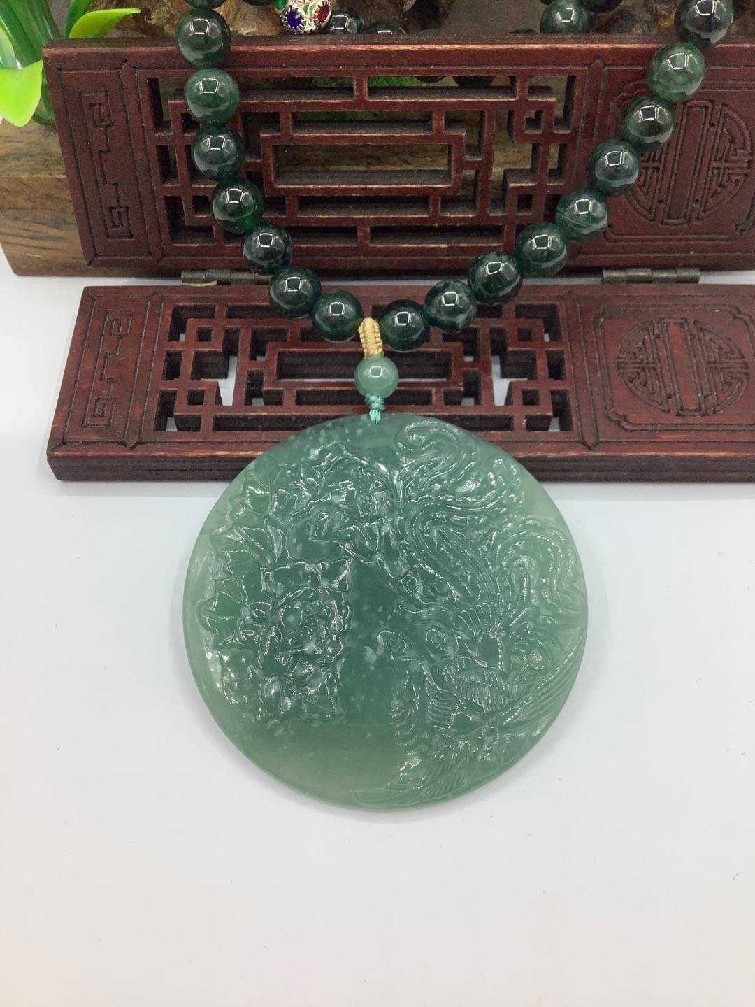 凤戏牡丹