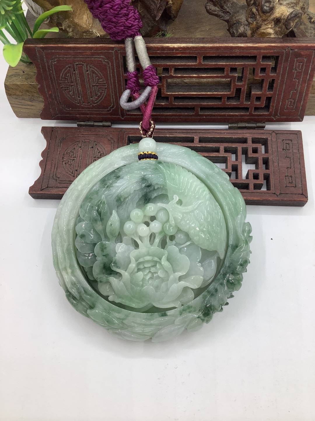 凤戏牡丹