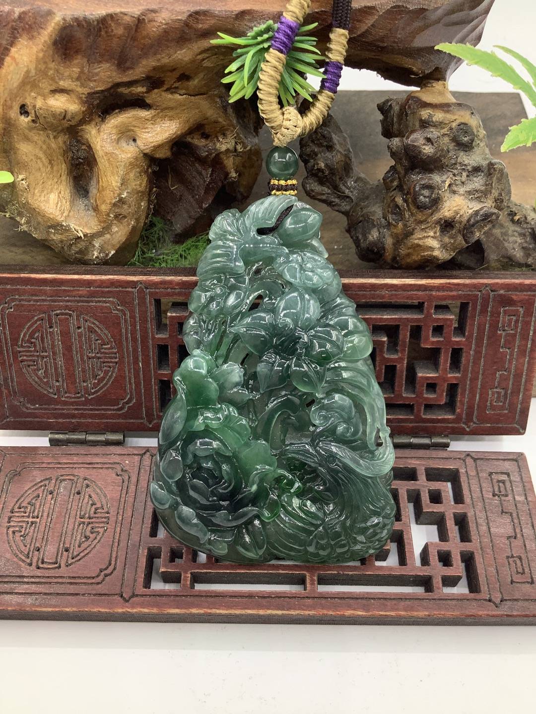 凤戏牡丹