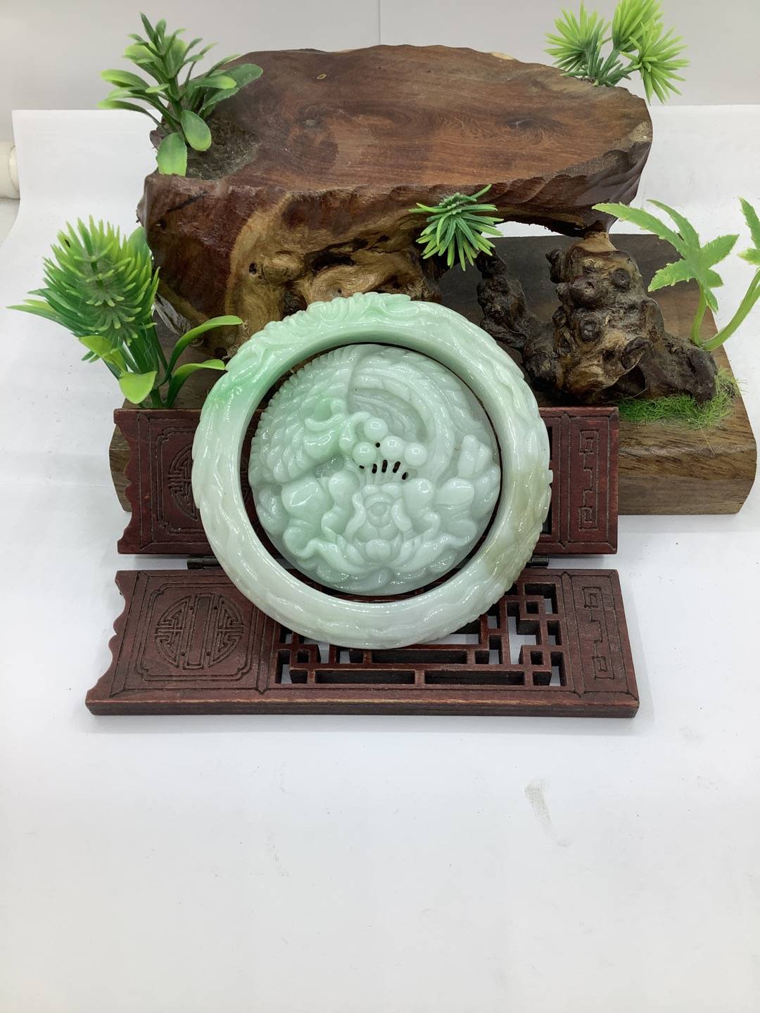 凤戏牡丹