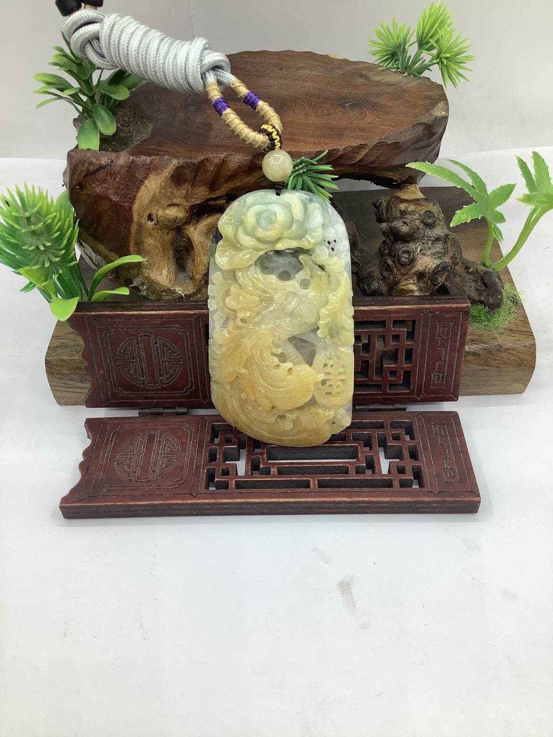凤戏牡丹