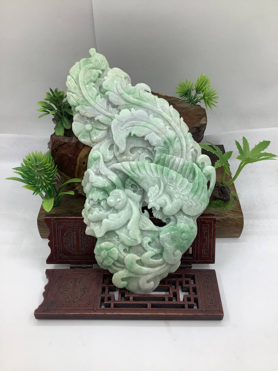 凤戏牡丹