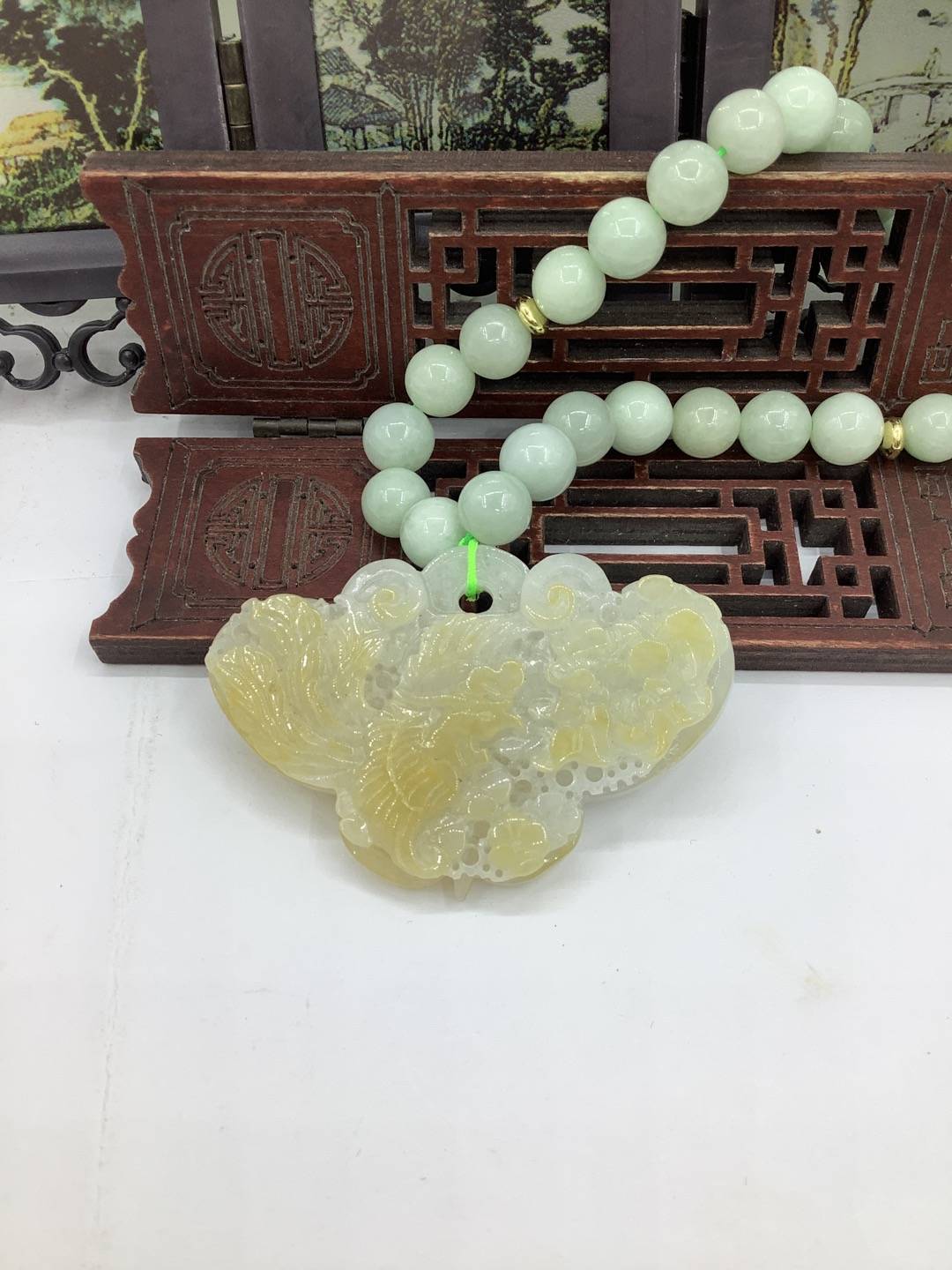 凤戏牡丹