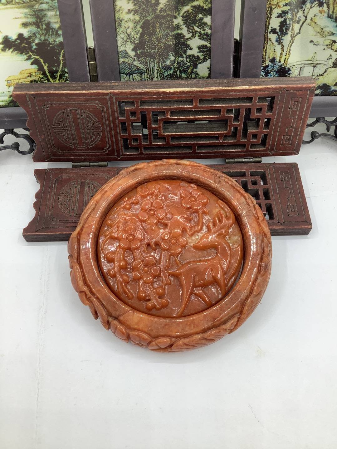 鹿梅同春