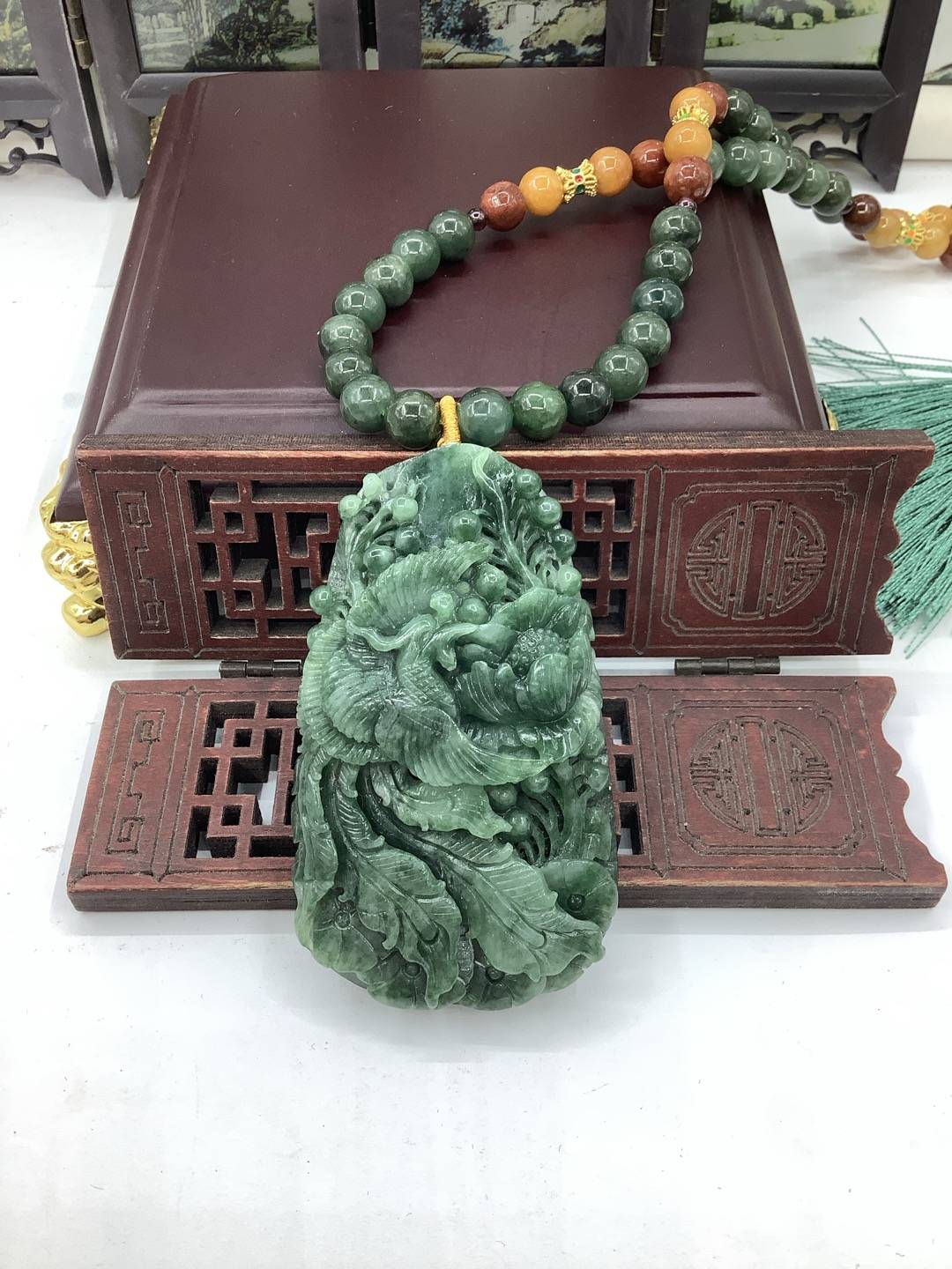 凤戏牡丹