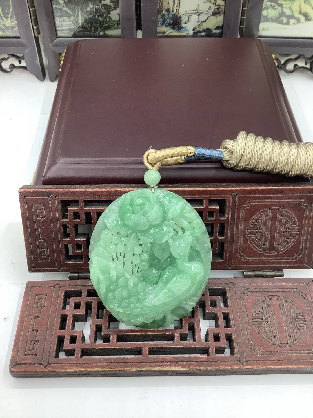 凤戏牡丹