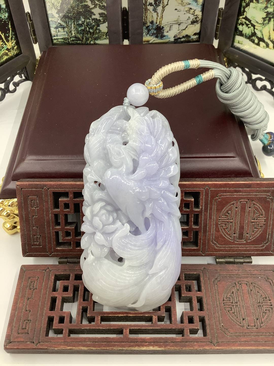 凤戏牡丹
