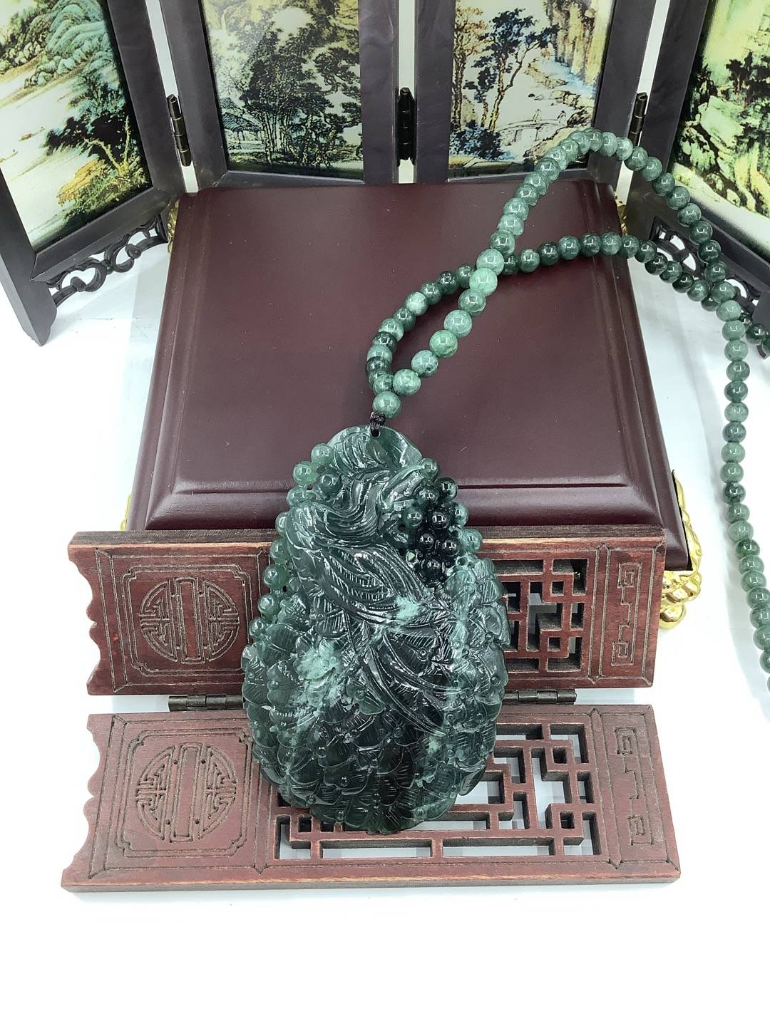 凤戏牡丹