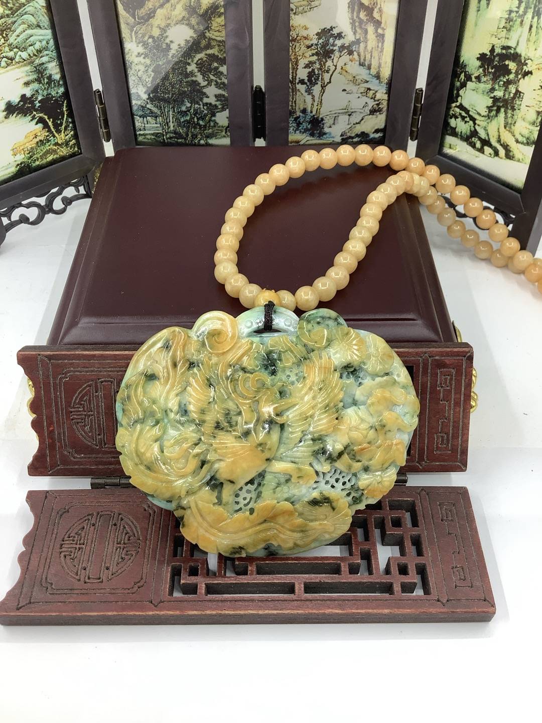 凤戏牡丹