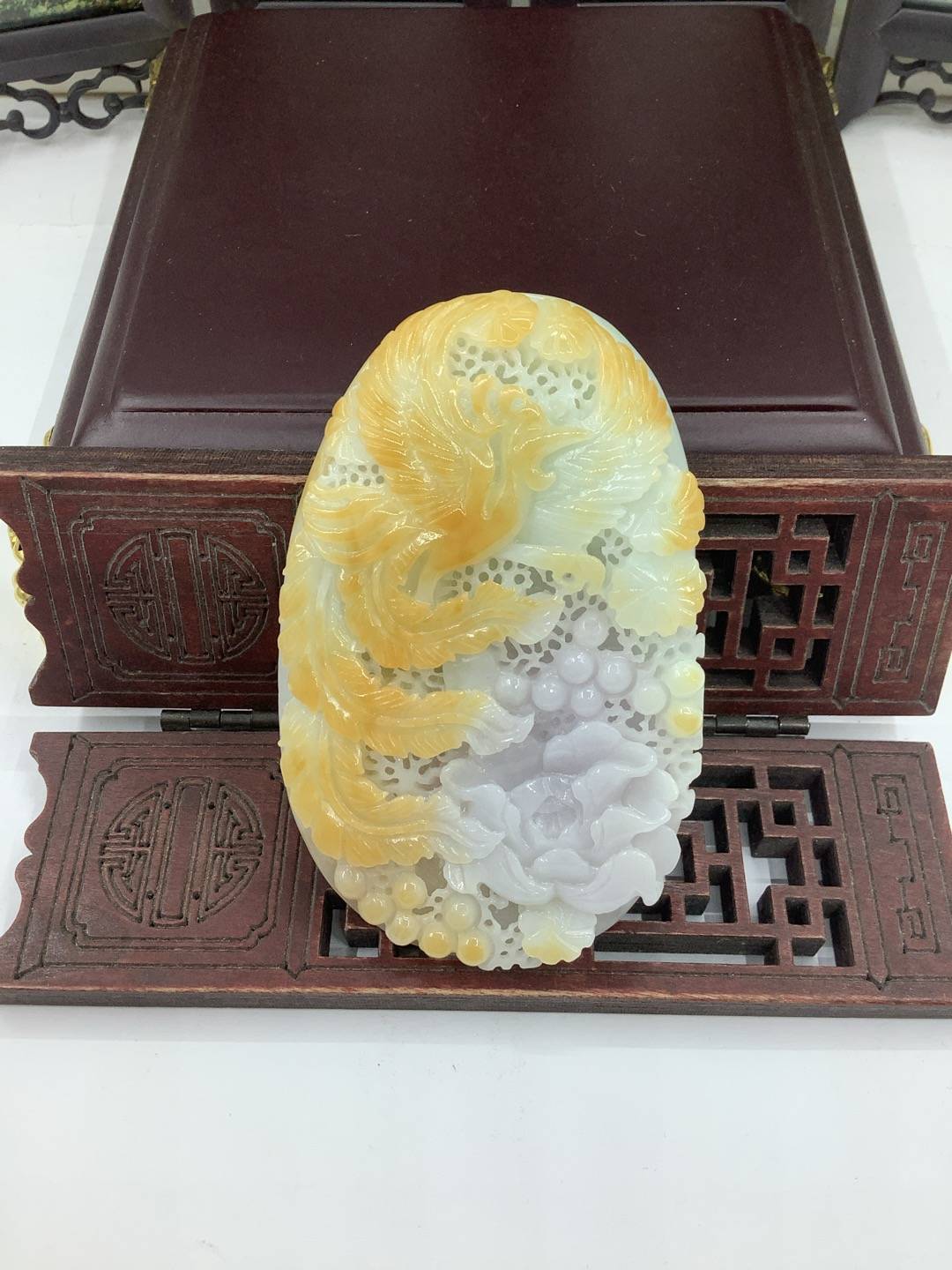 凤戏牡丹