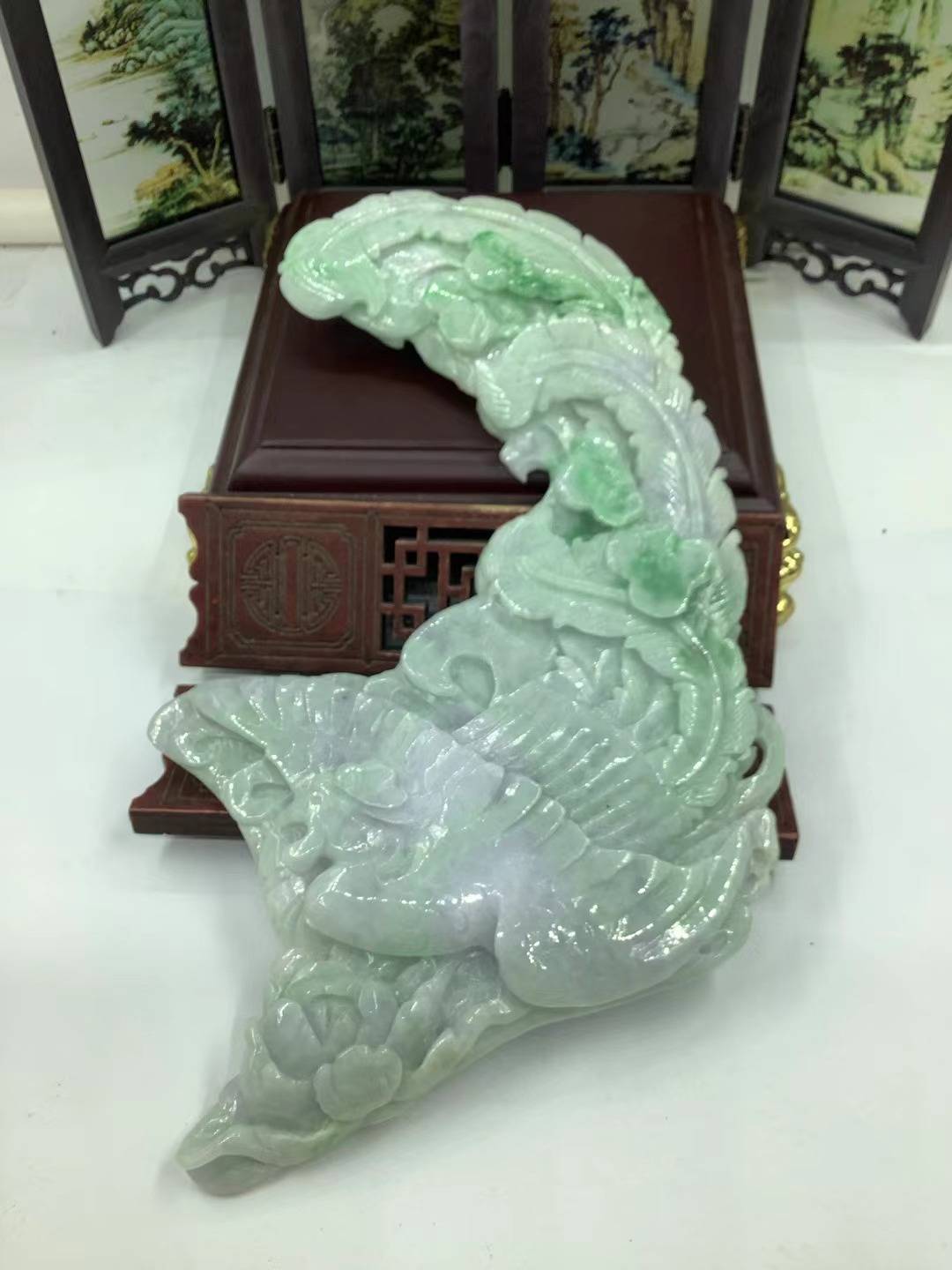 凤戏牡丹