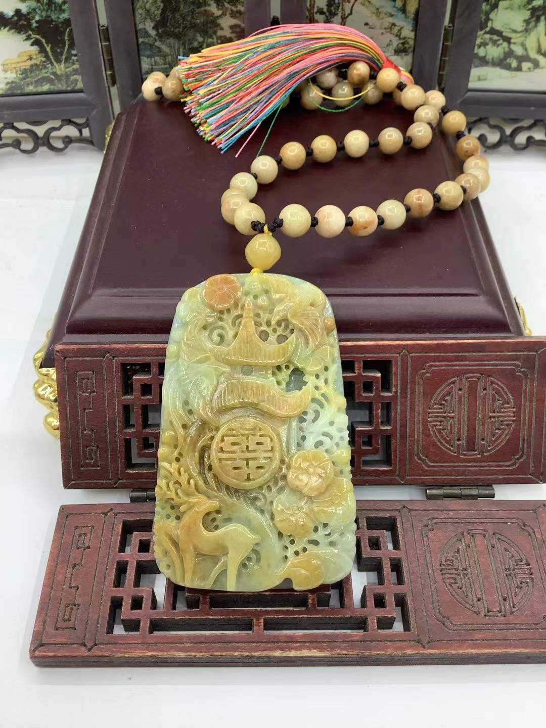 鹿梅同春
