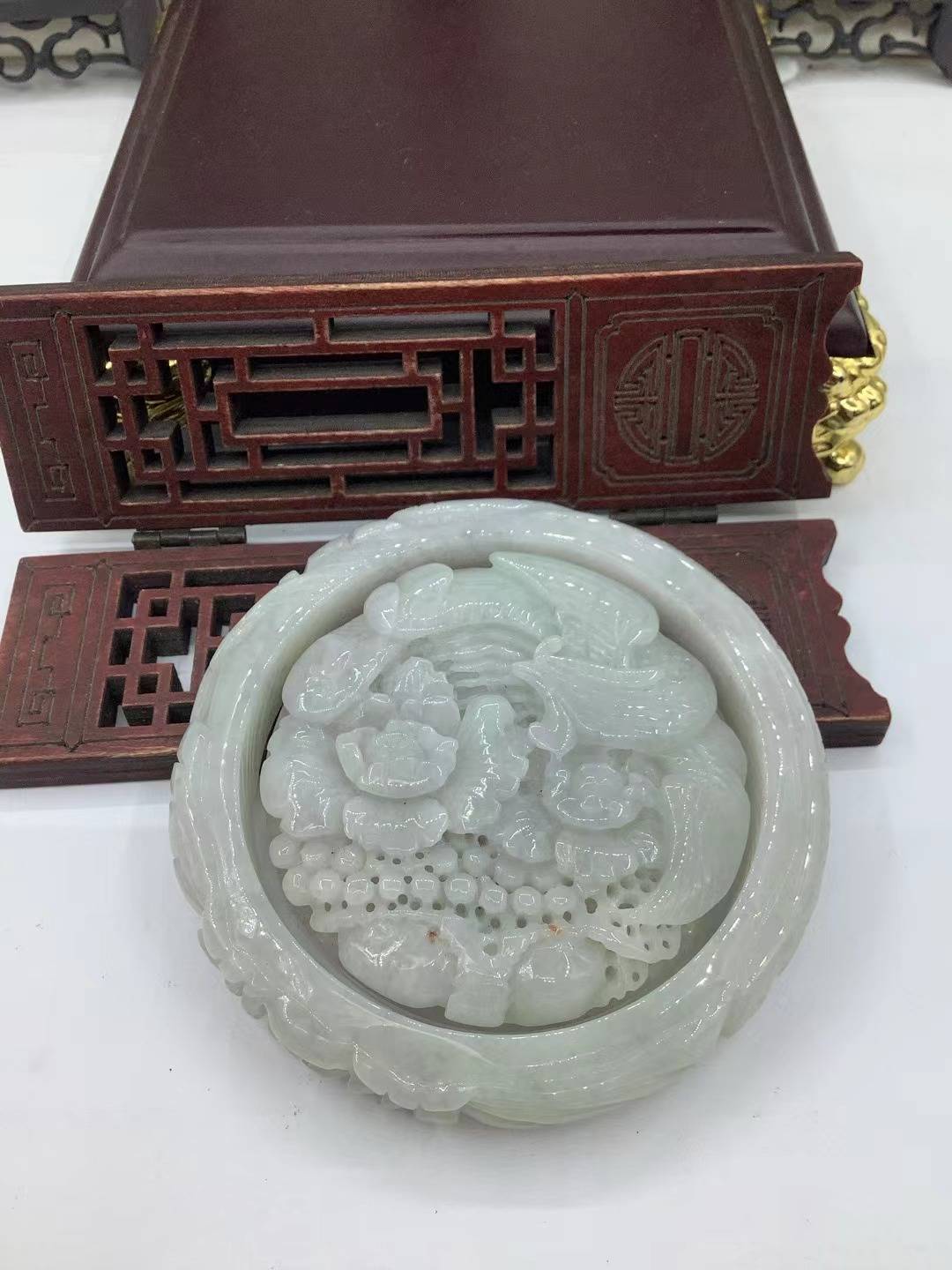 凤戏牡丹