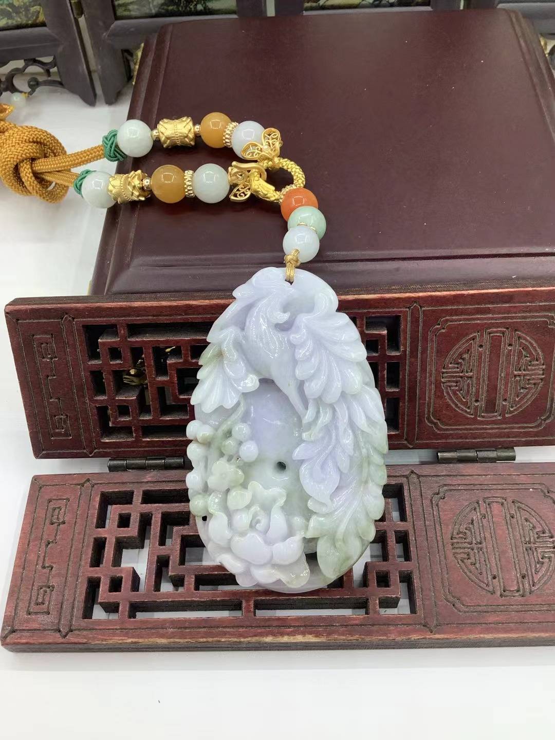 凤戏牡丹