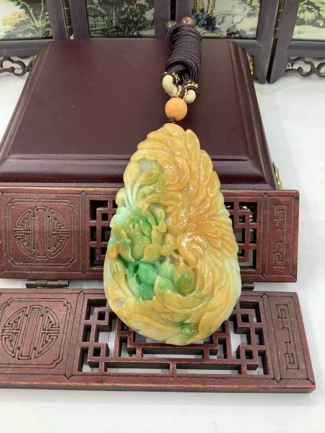 凤戏牡丹