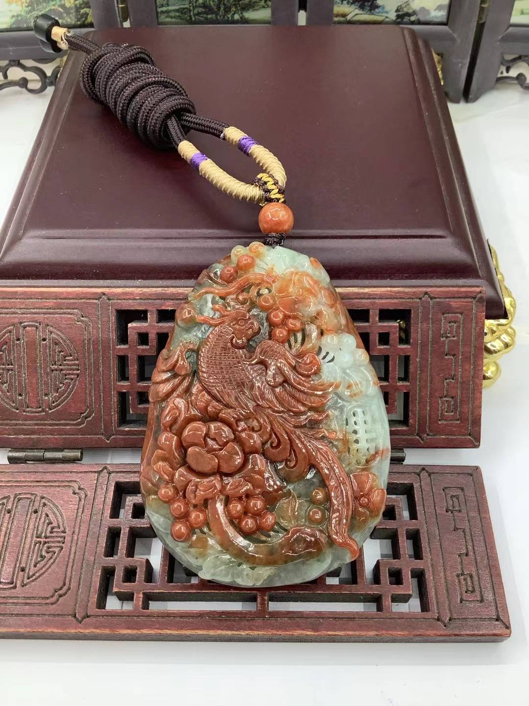 凤戏牡丹