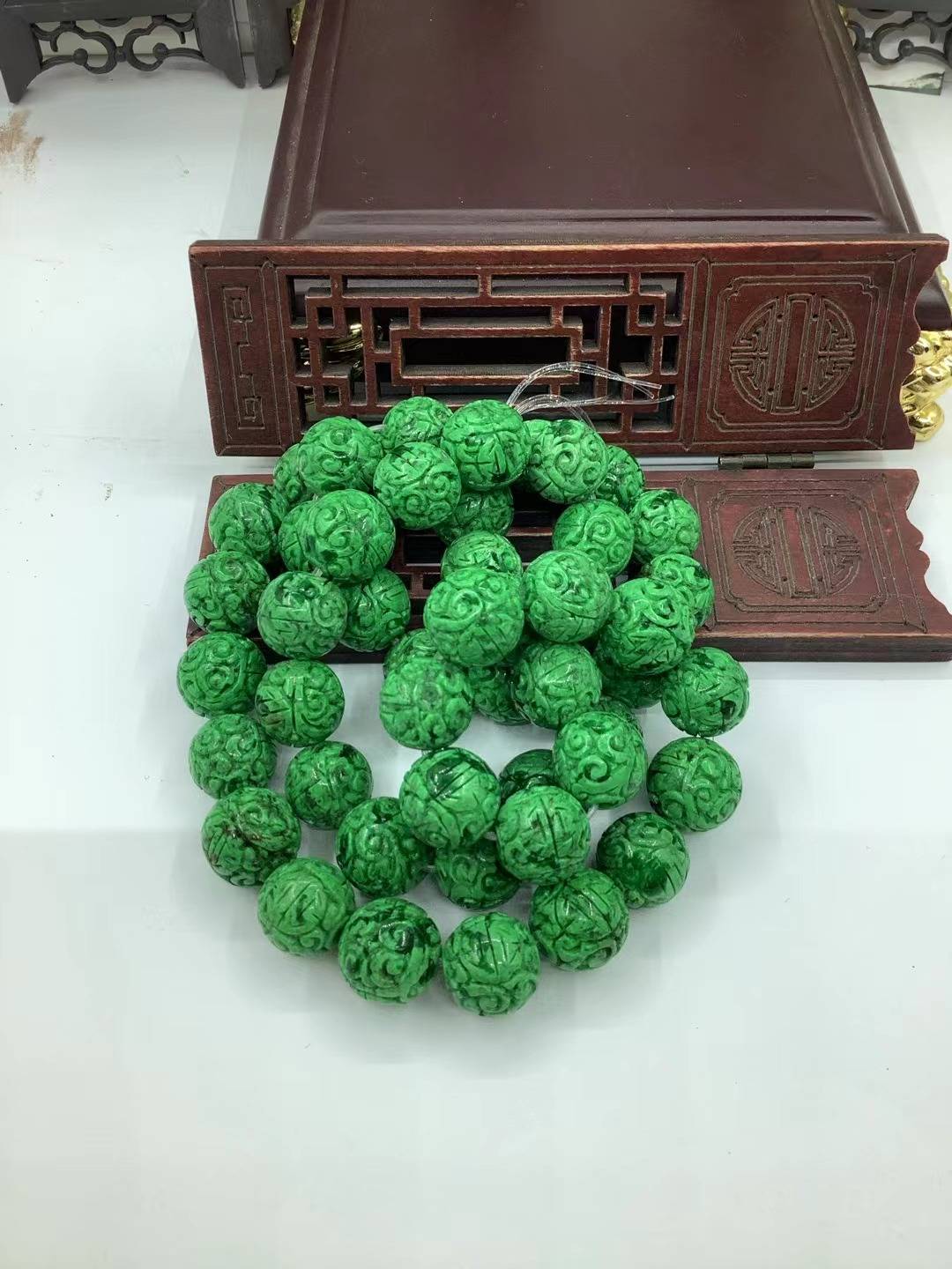 花青项链