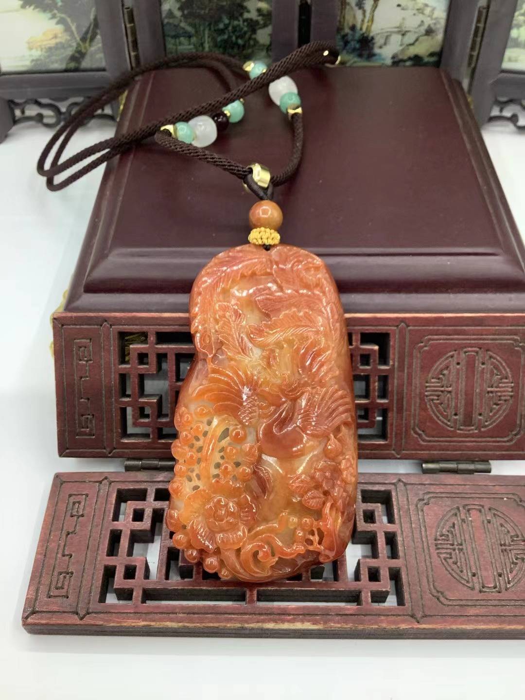 凤戏牡丹