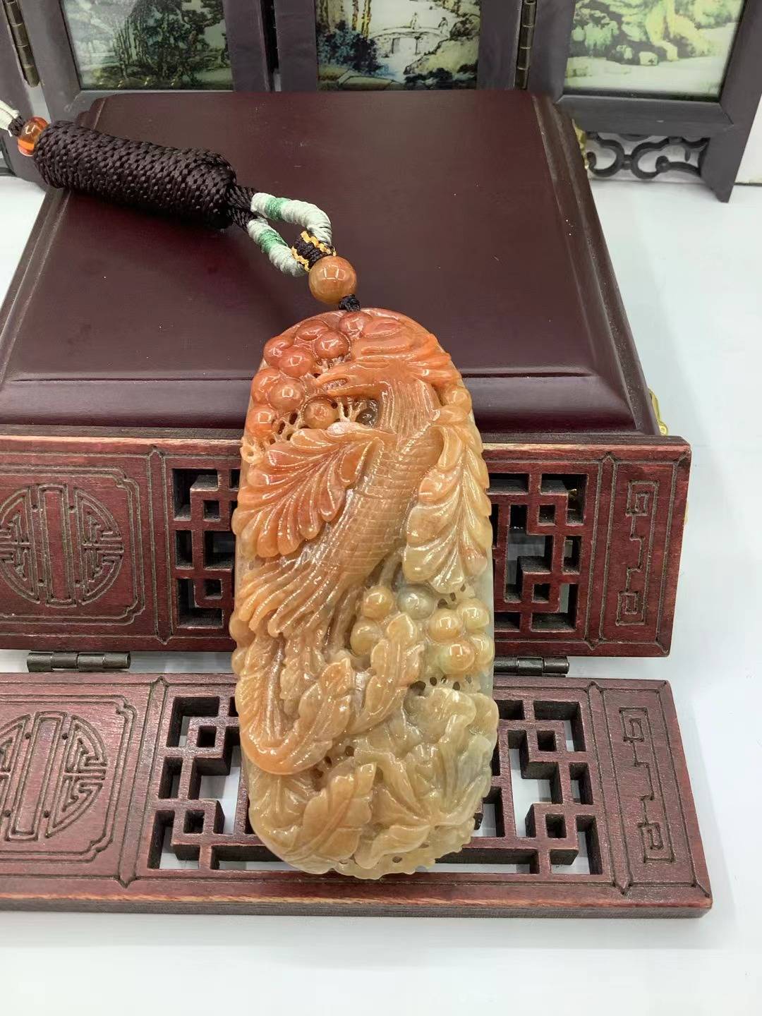 凤戏牡丹