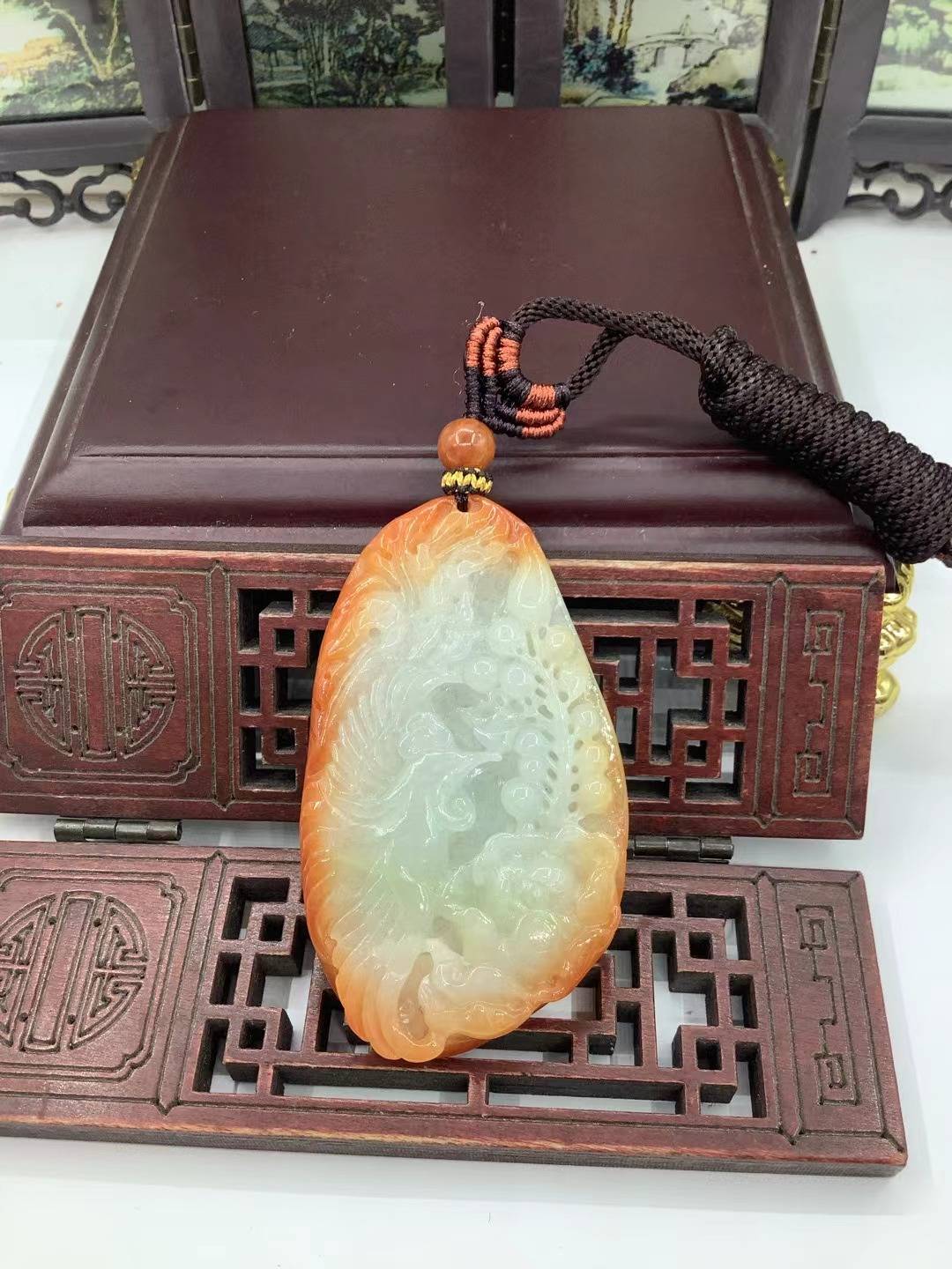 凤戏牡丹