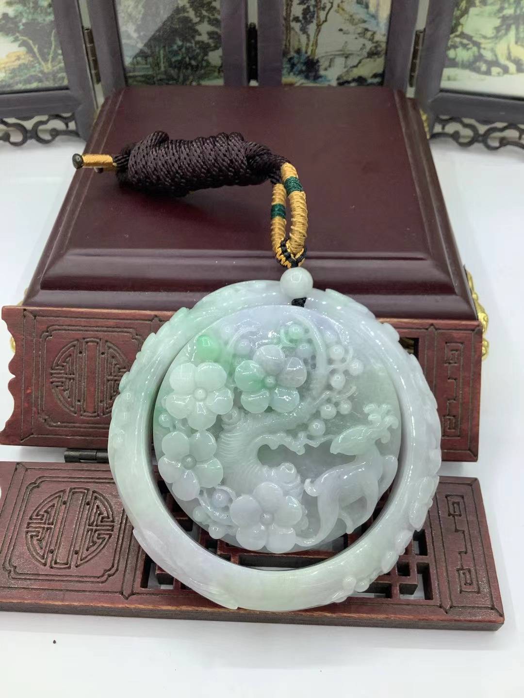 鹿梅同春