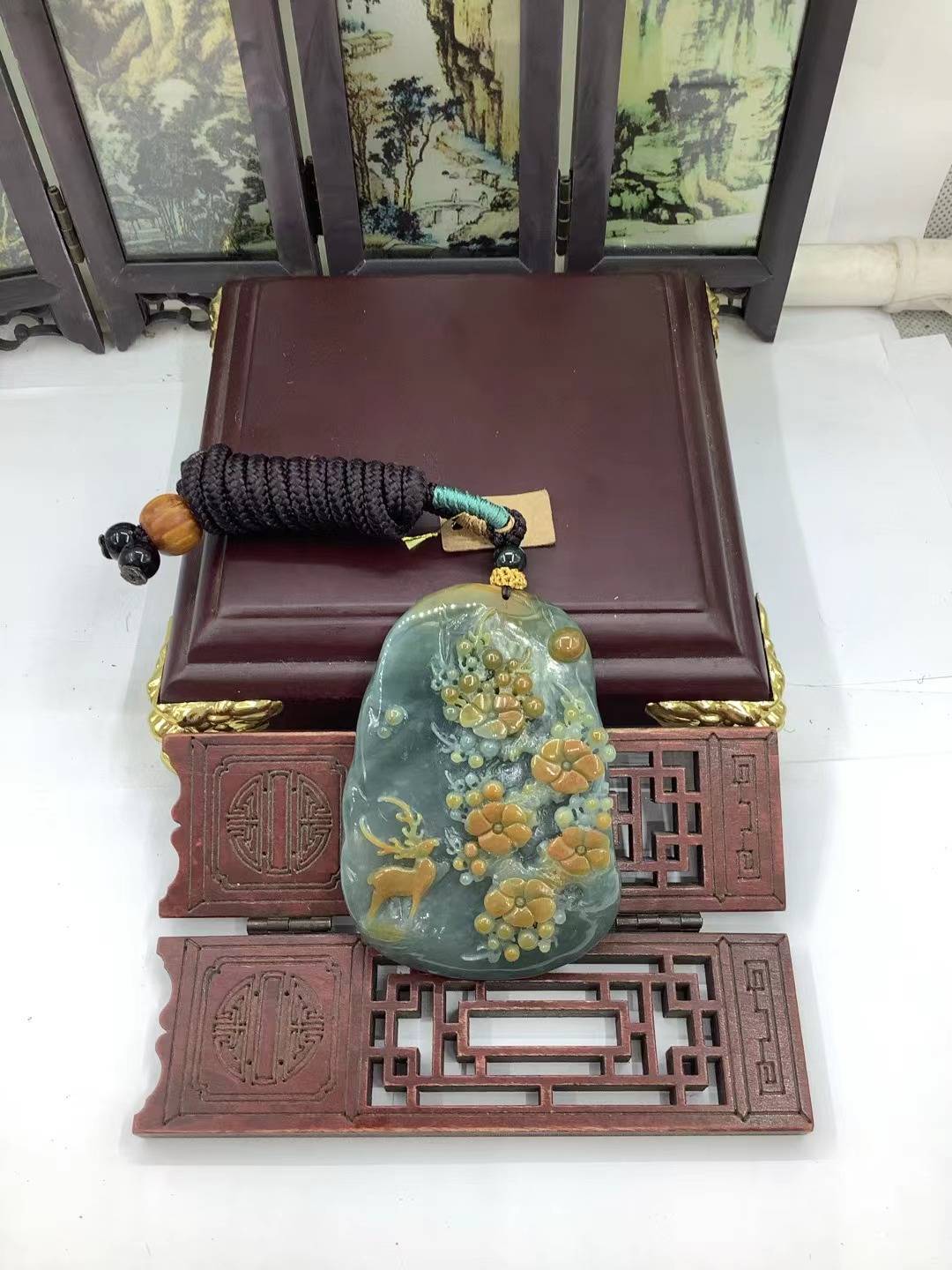 鹿梅同春