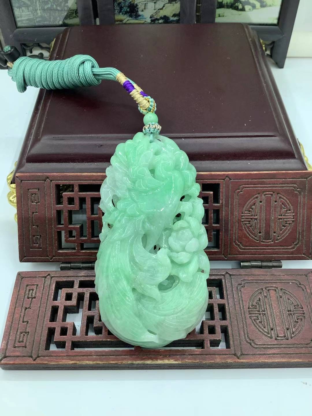 凤穿牡丹