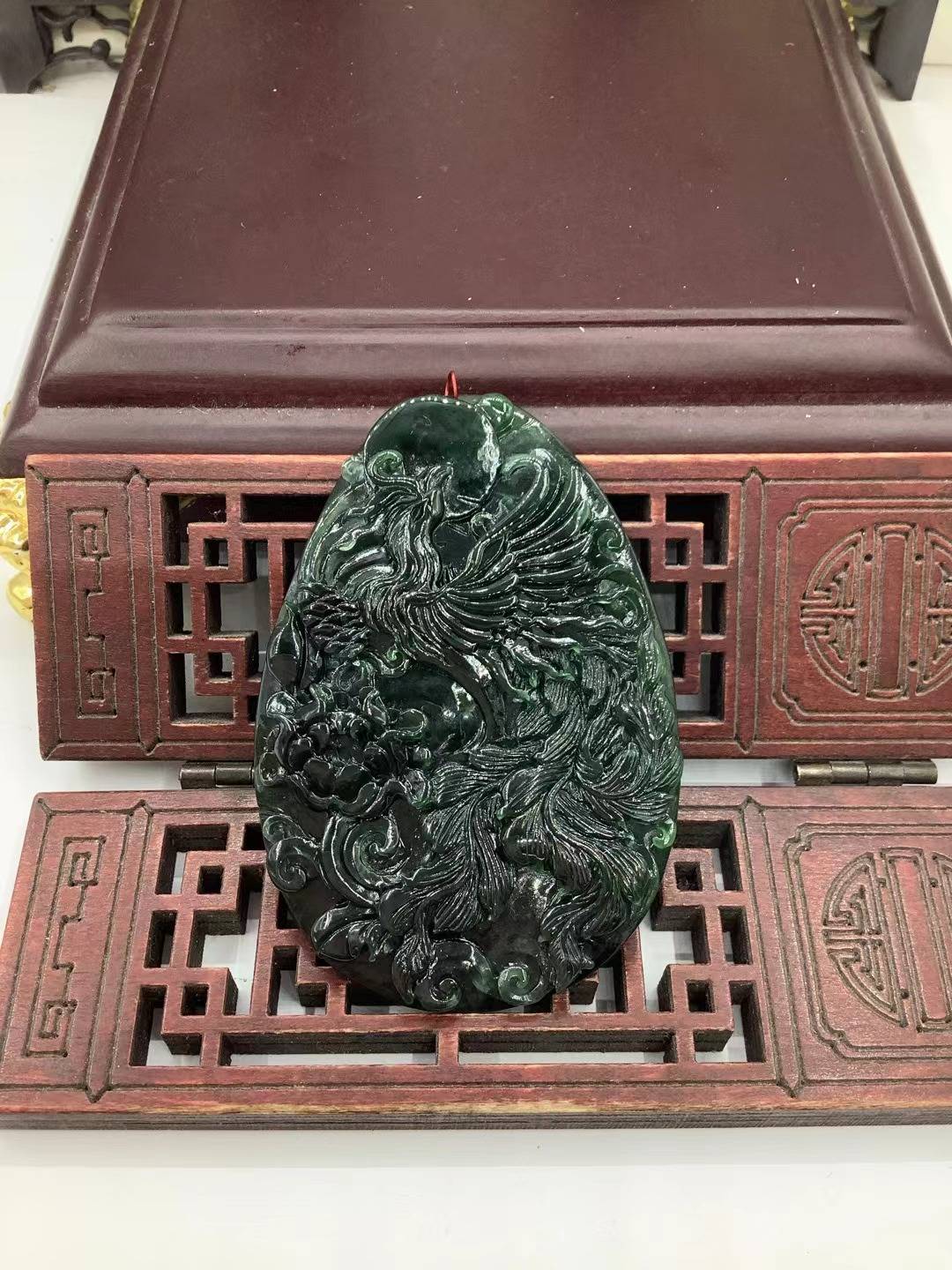凤戏牡丹