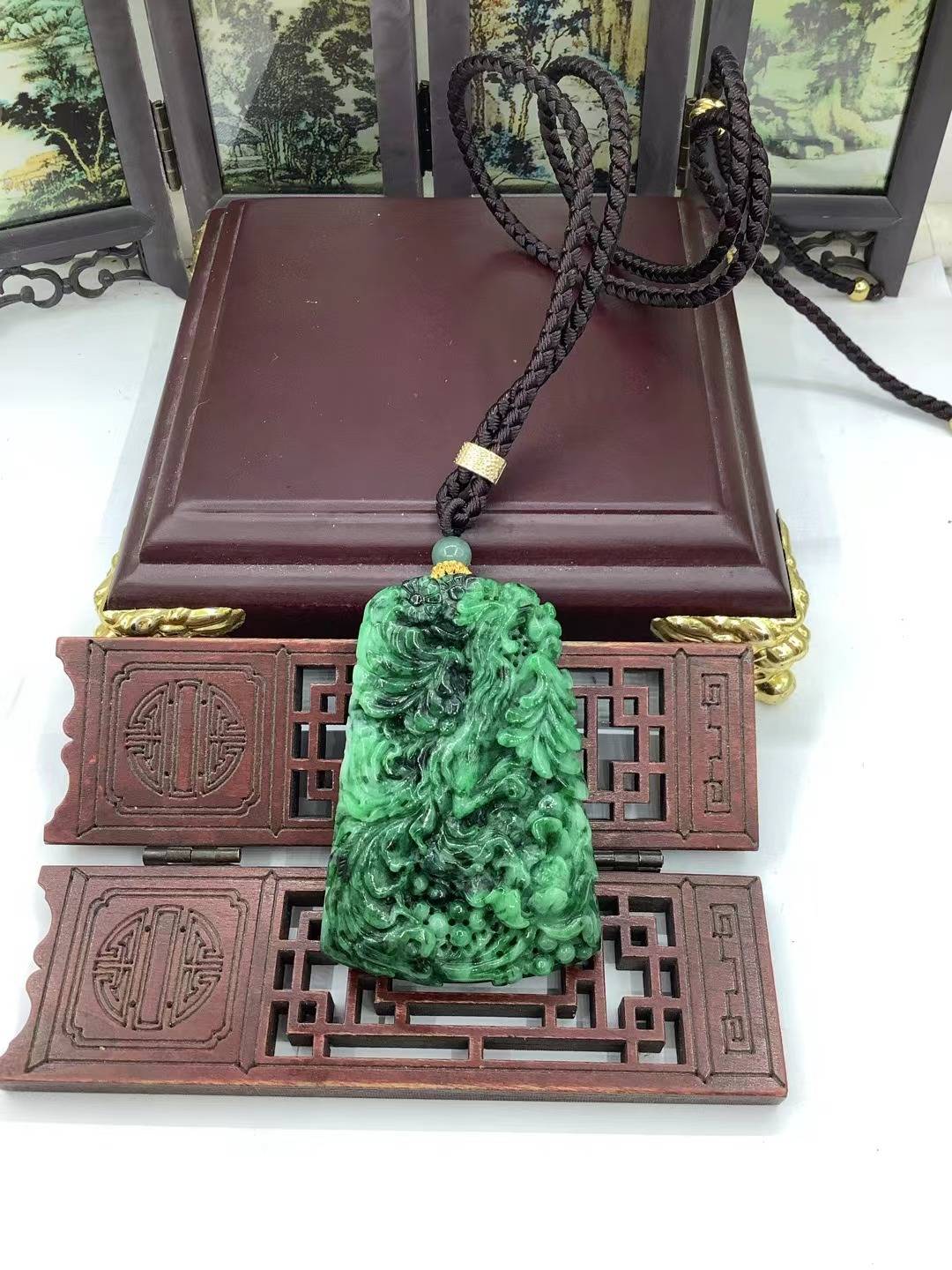 凤戏牡丹