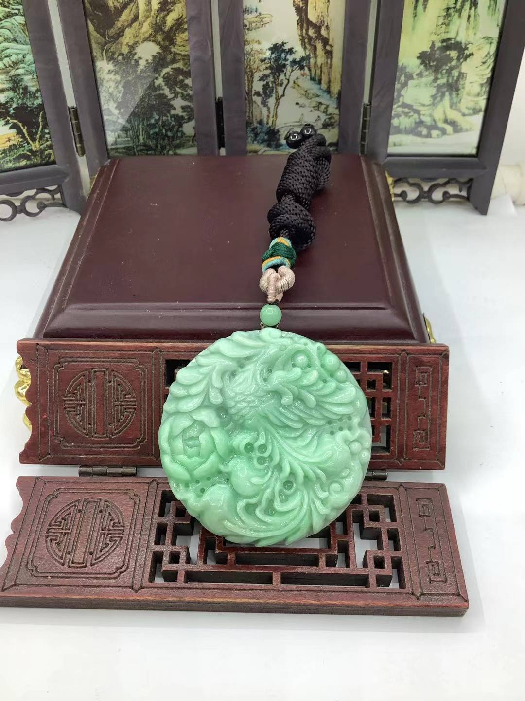 凤戏牡丹