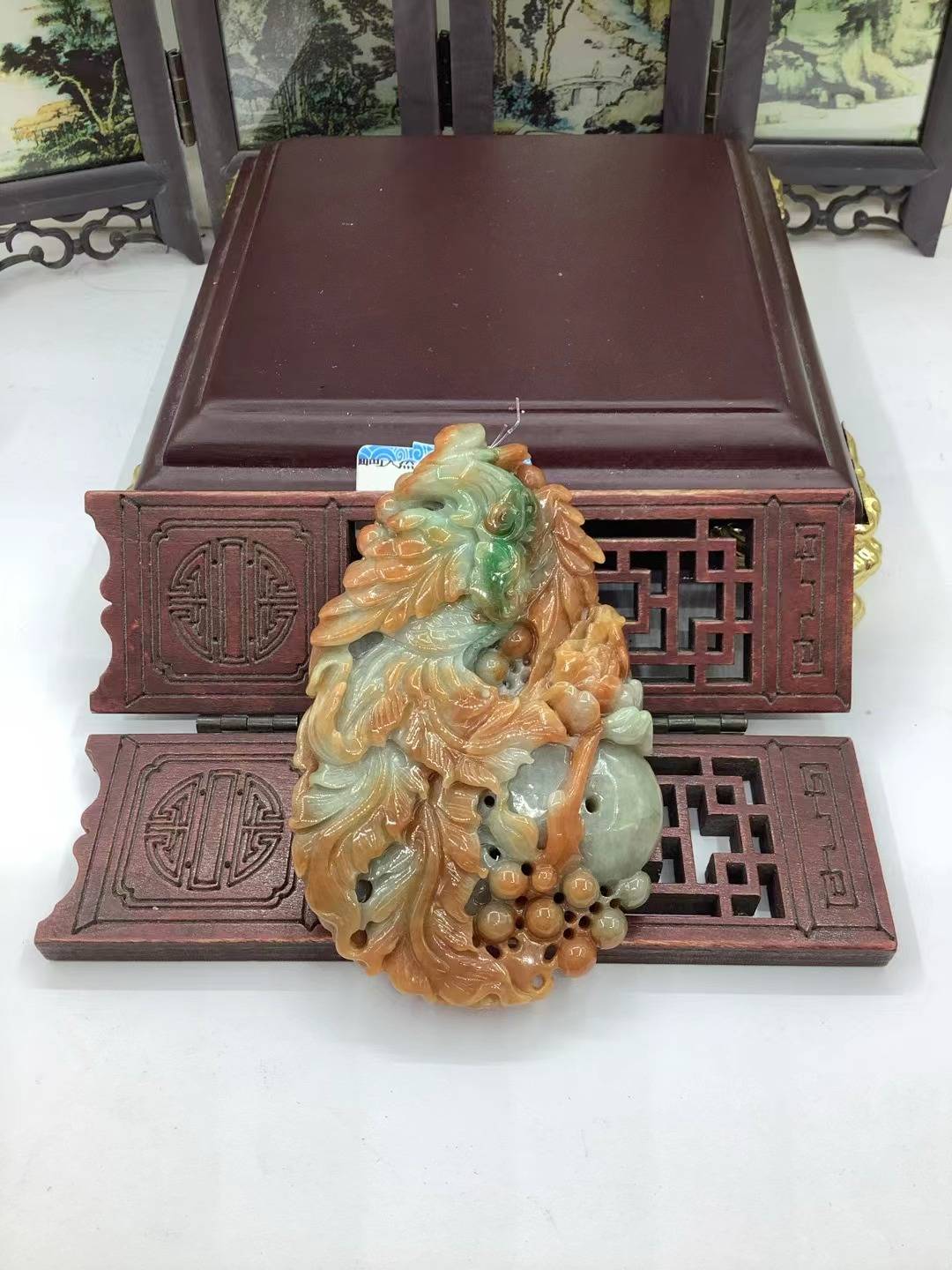凤戏牡丹
