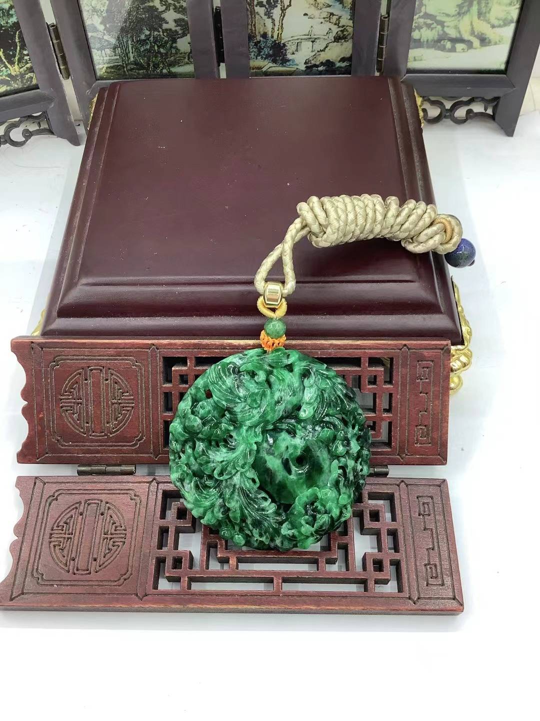 凤戏牡丹