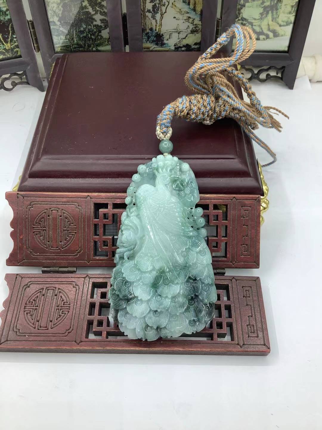 凤戏牡丹