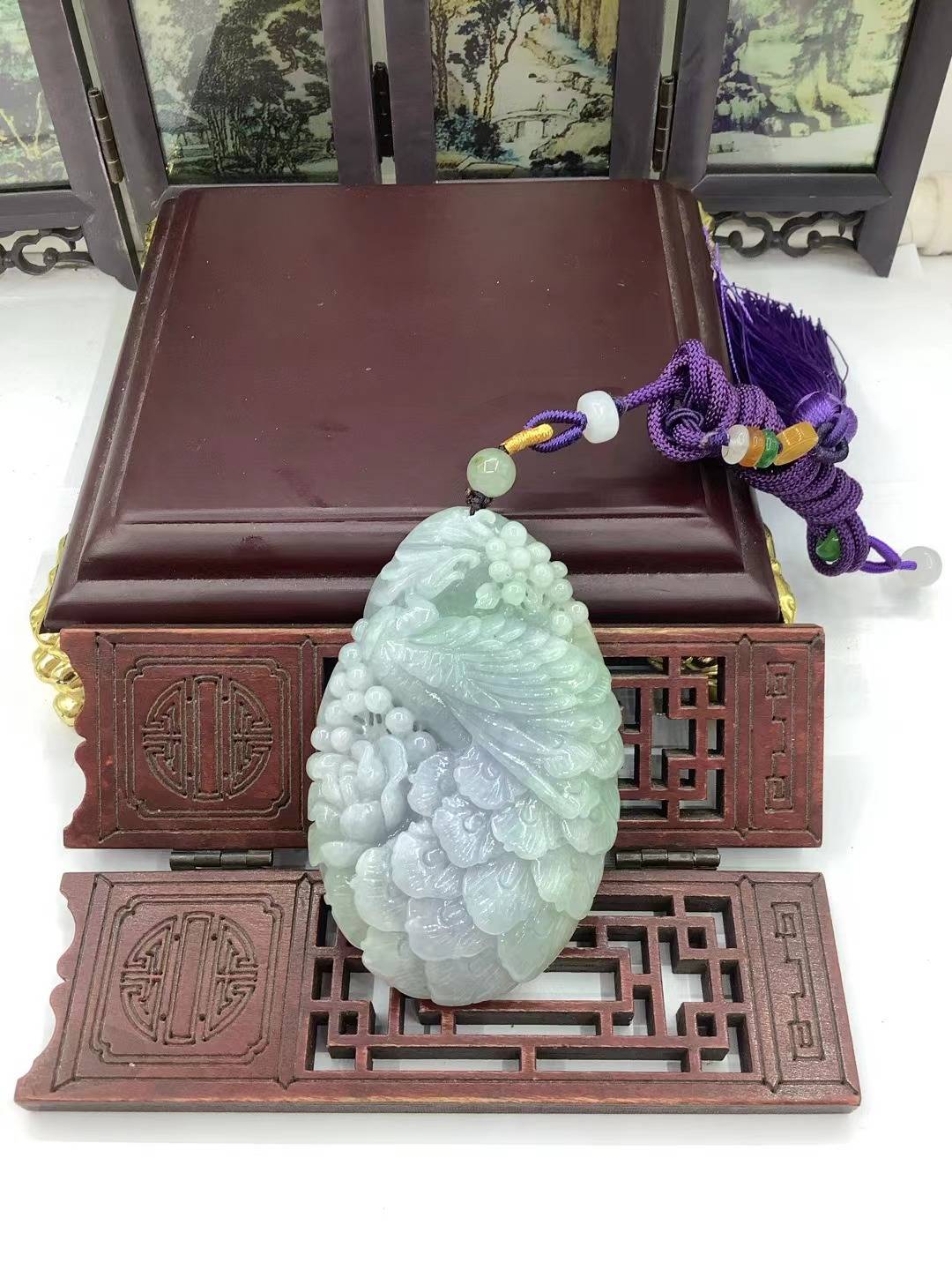 凤戏牡丹