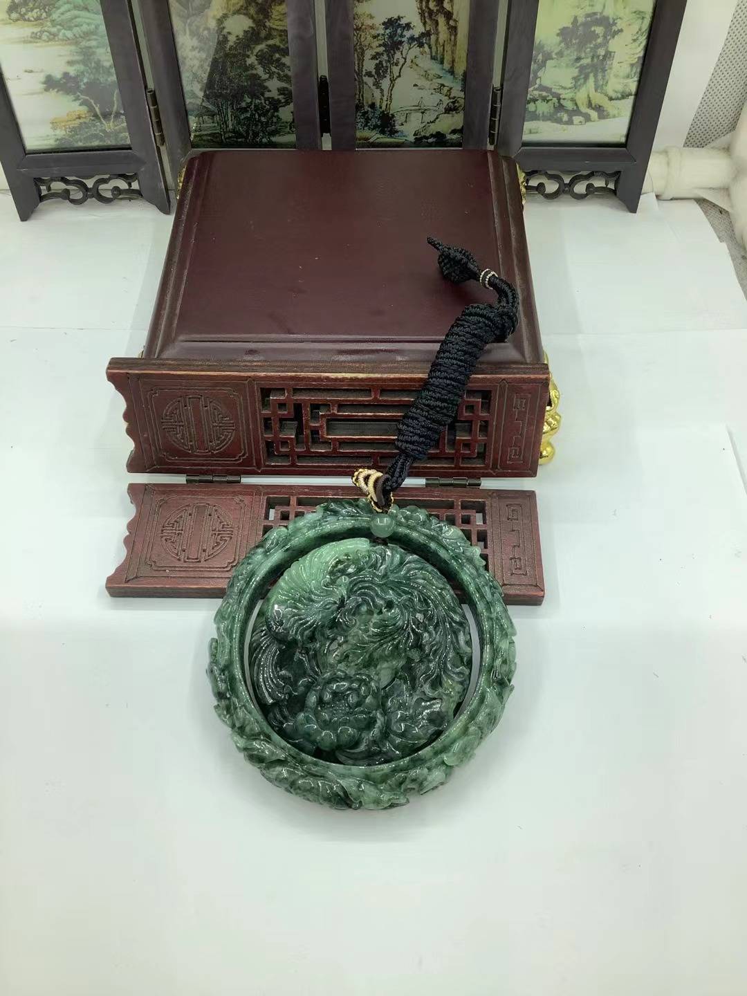 凤戏牡丹