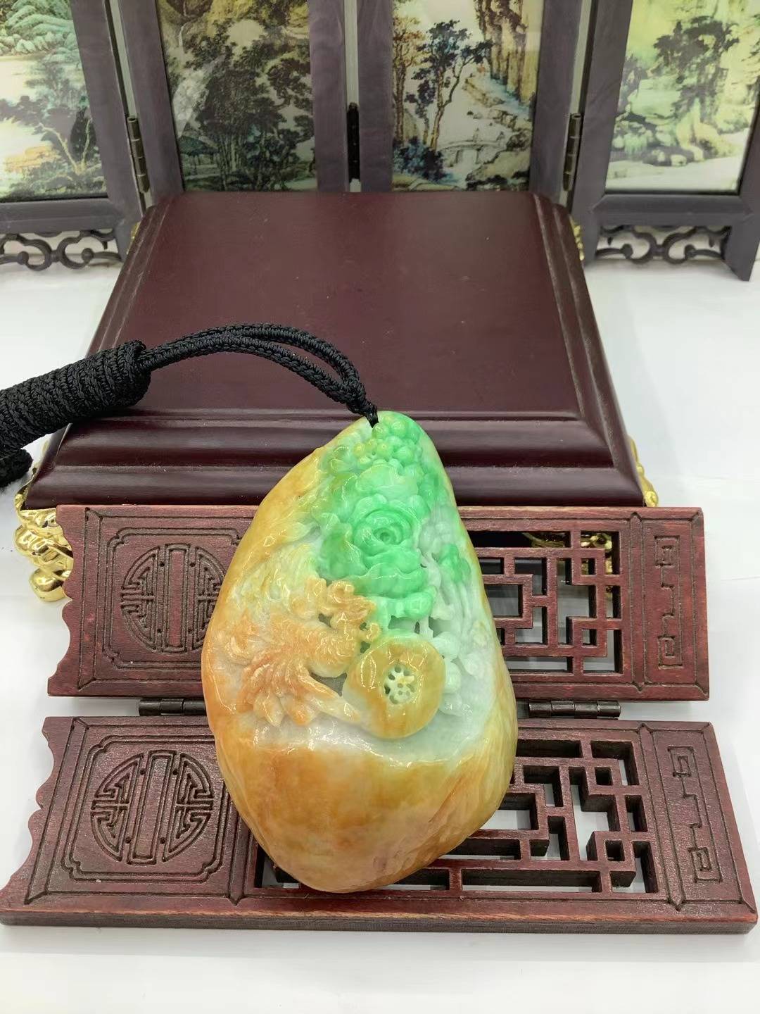 凤戏牡丹