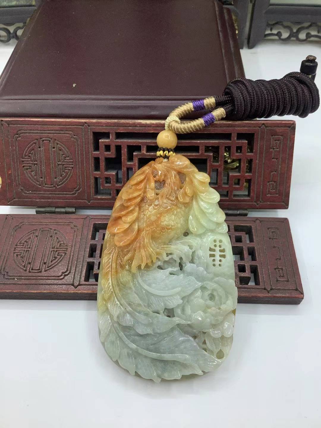 凤戏牡丹