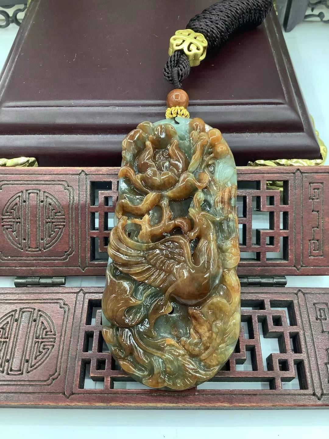 凤戏牡丹