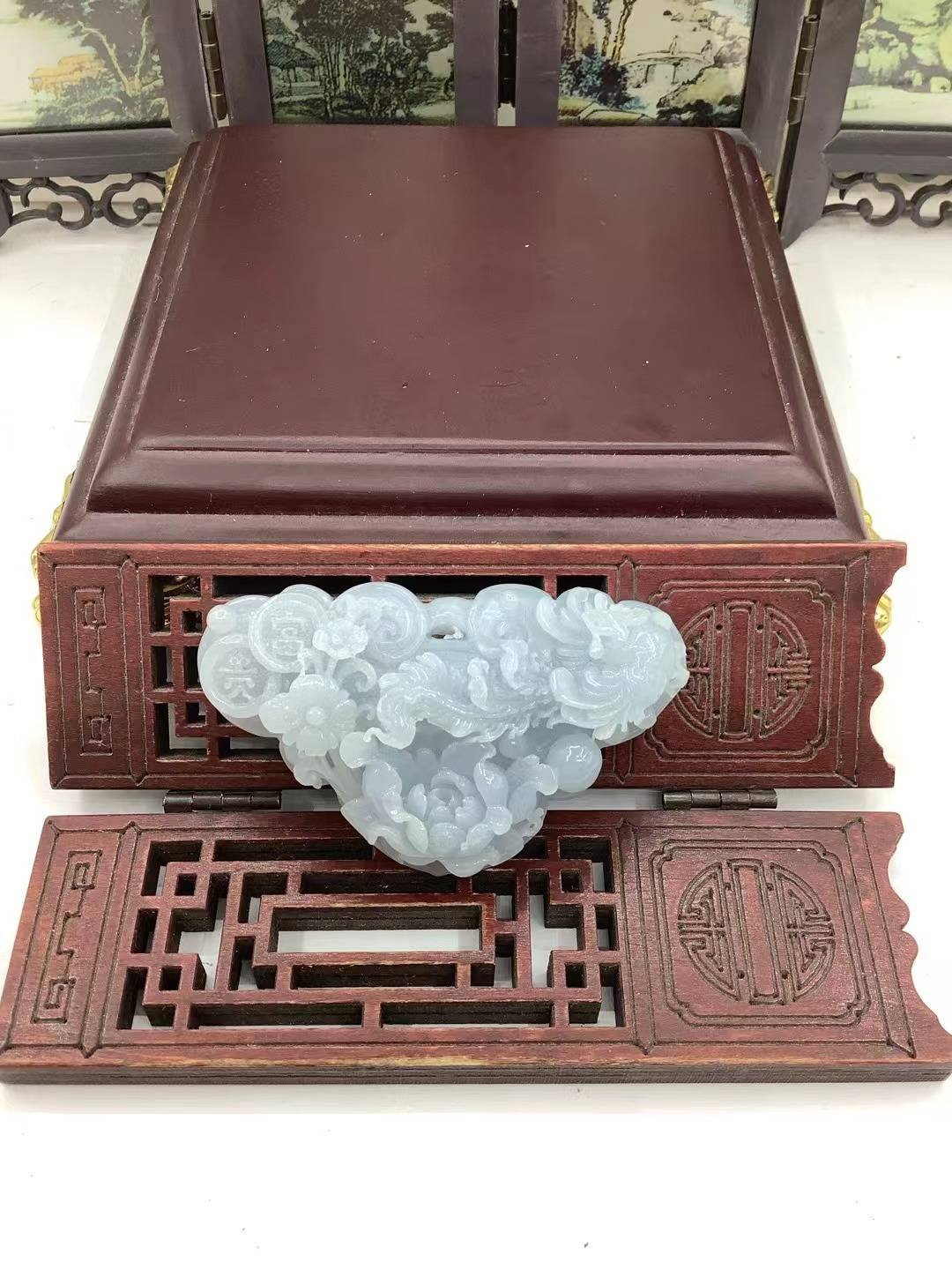 凤戏牡丹