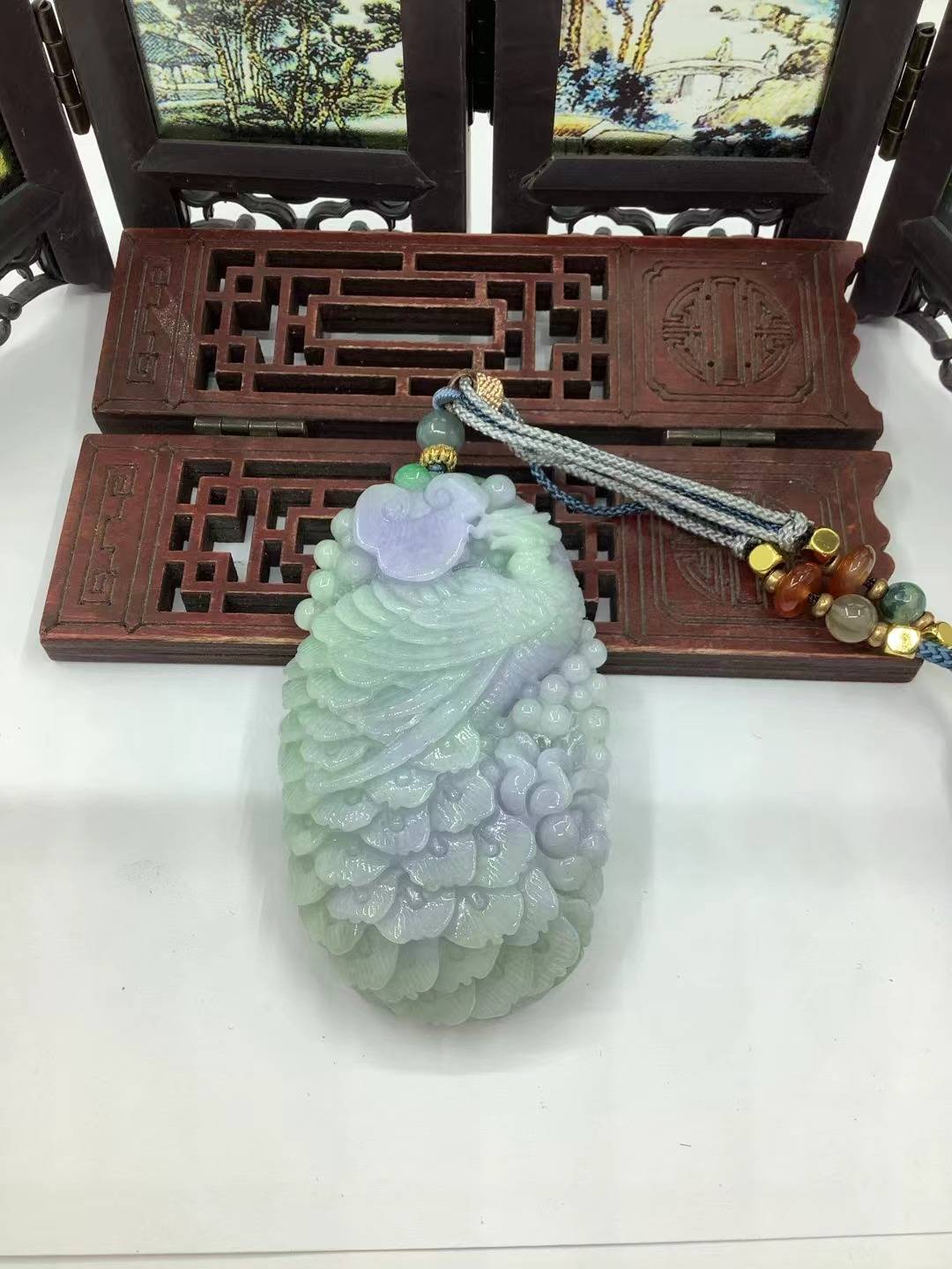 凤戏牡丹