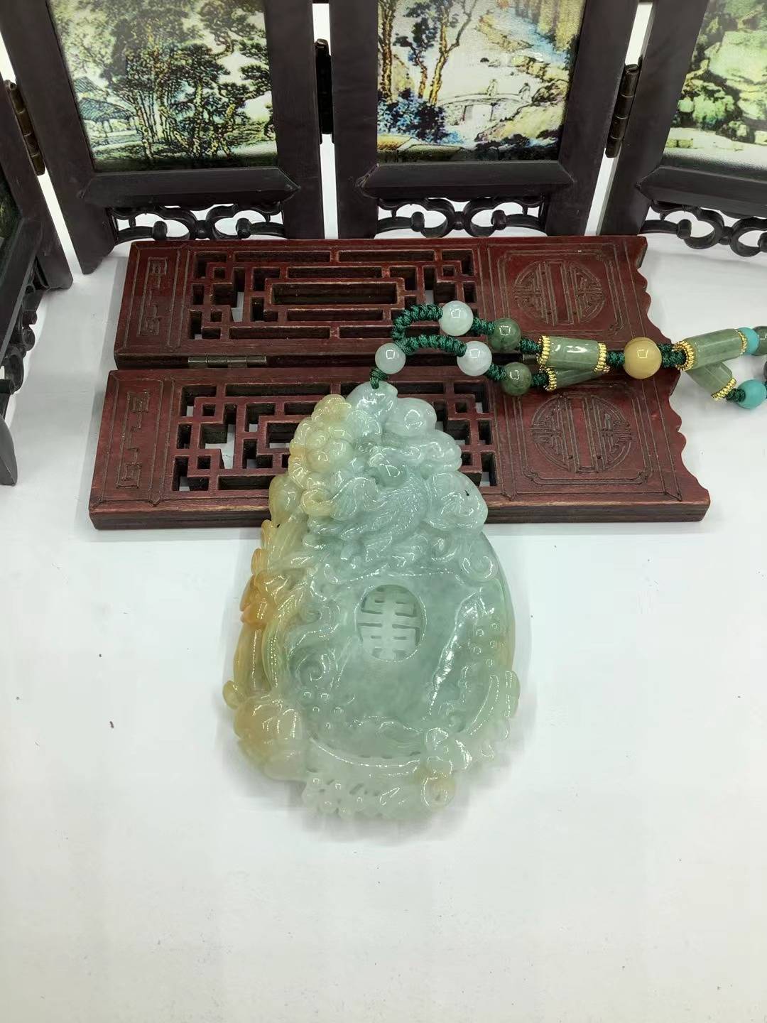 凤戏牡丹
