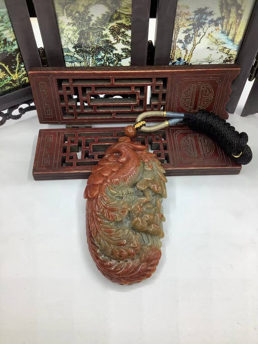 凤戏牡丹