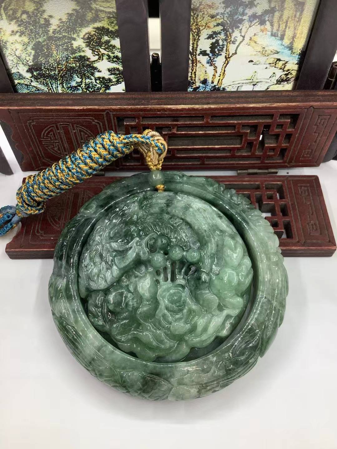 凤戏牡丹
